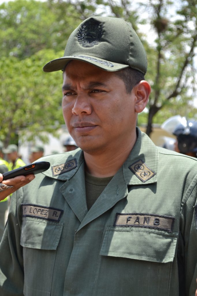 Los detalles del procedimiento fueron suministrados por el Teniente Coronel Orlando López Romero (1)