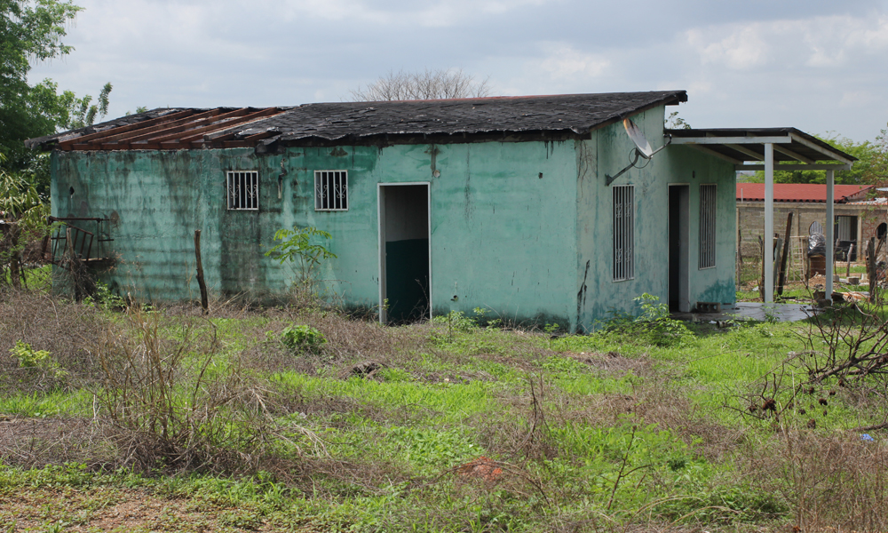 Casa abandonada en Concha de Mango - Foto: Daniel Blanco