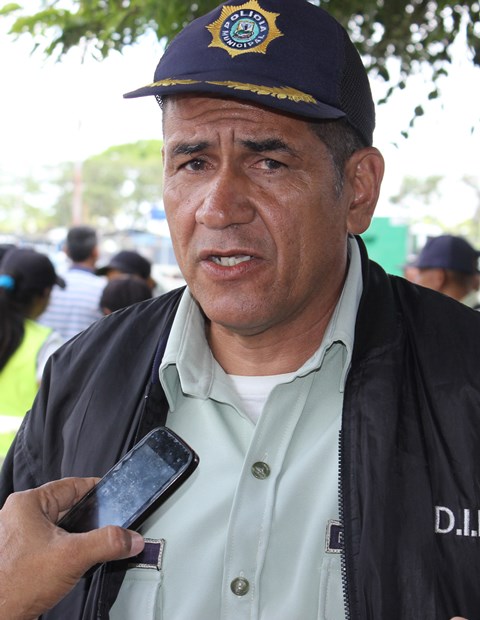 El Director de Poliinfante refirió que garantizan la seguridad en el colectivo