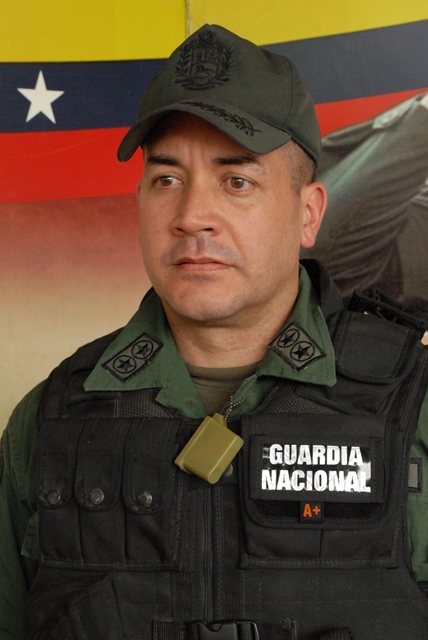 El Teniente Coronel Juan Ernesto Febles Lucero indicó que el operativo se desplegó en Tucupido