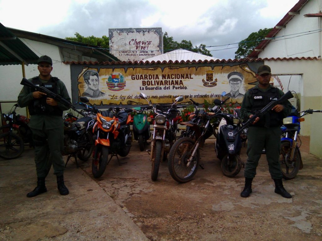 13 motos fueron retenidas en un operativo hecho en Santa María de Ipire