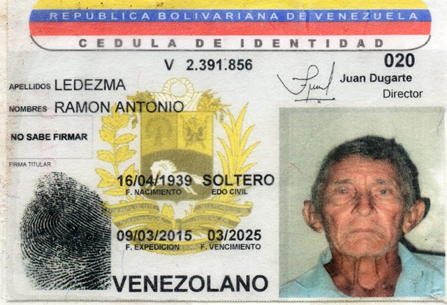 Abuelo desaparecido hace 7 días en Valle de la Pascu