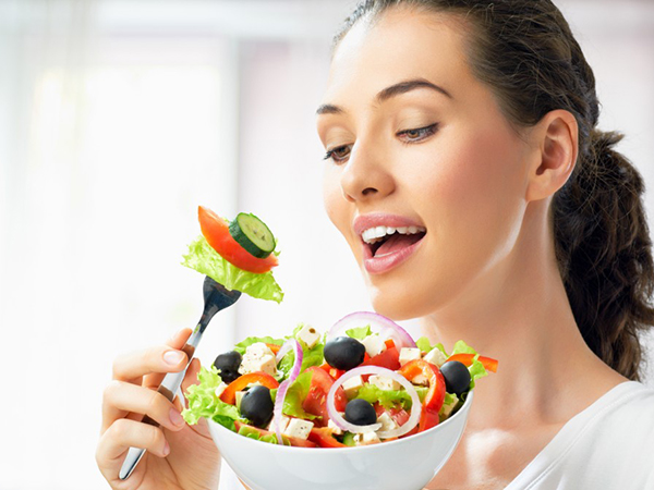 Comer verduras disminuye peso