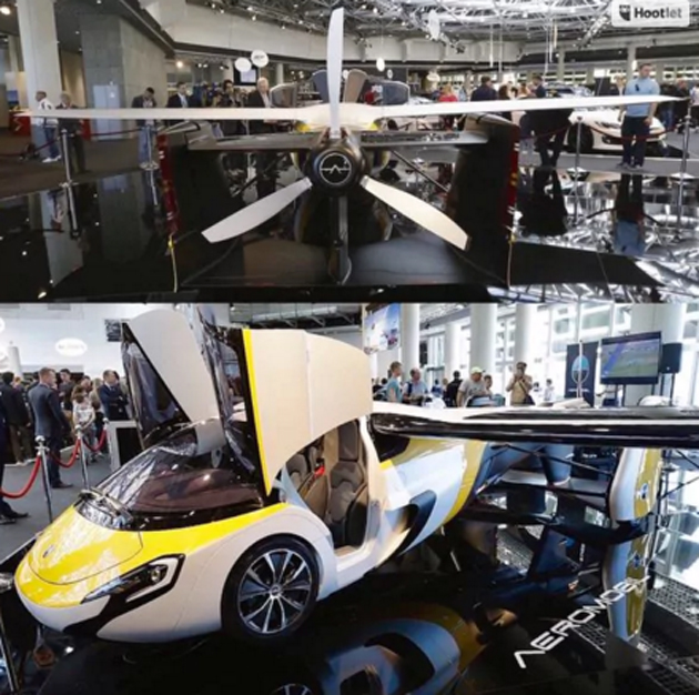 El AeroMobil alcanzará una velocidad máxima entierra de 160 kilómetros por hora