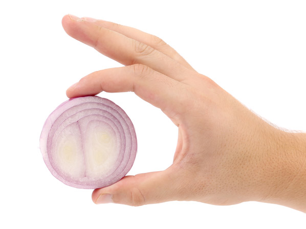 El jugo de cebolla