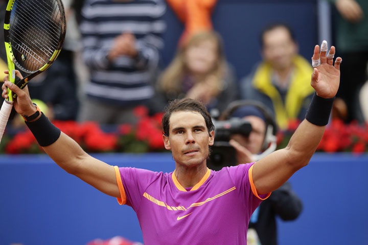 Rafael Nadal venció a Dutra
