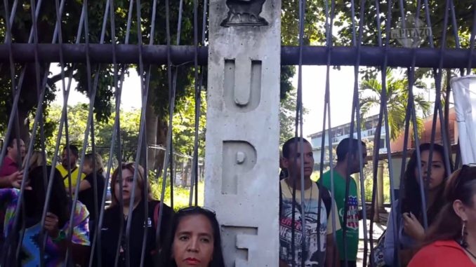 Suspendidas las clases en la UPEL
