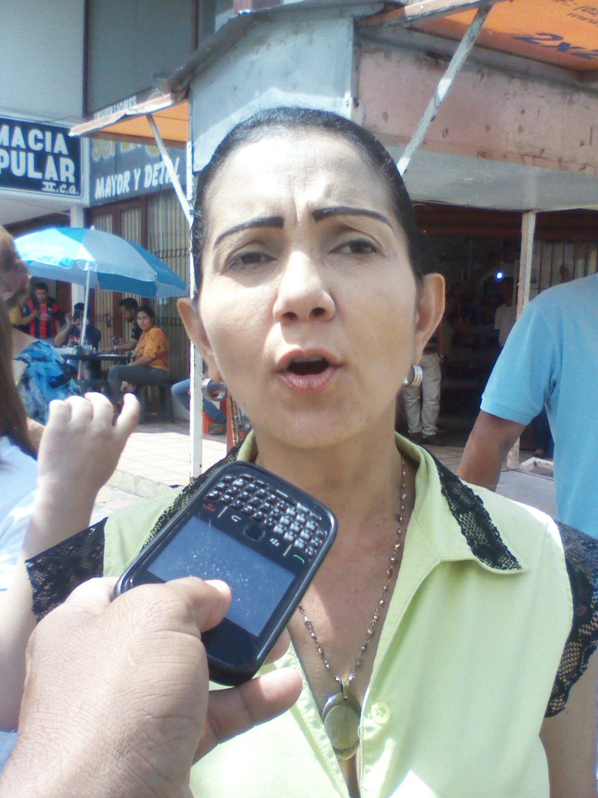 Marisol Puerta, miembro de la Mesa de la Unidad Democrática en Infante 