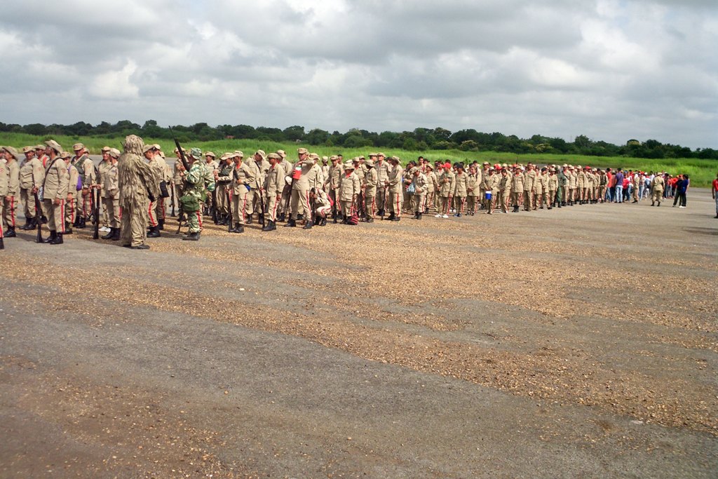 Participaron milicianos las Aéreas de Defensa Integral (ADI), 353 Carapaica ubicada en Las Mercedes del Llano