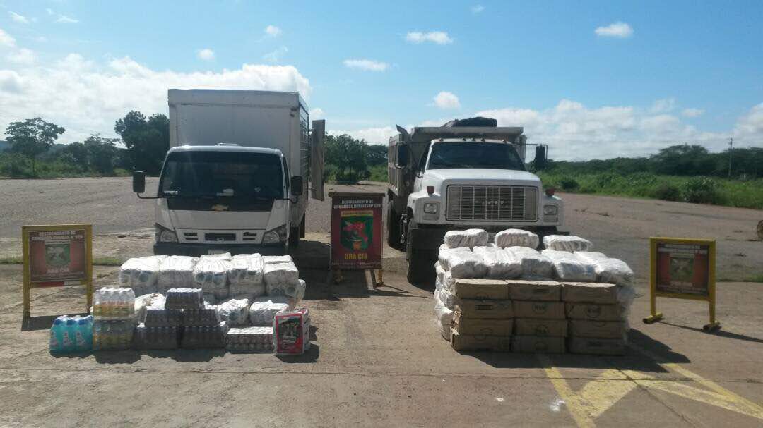 Material recuperado en el sitio del secuestro