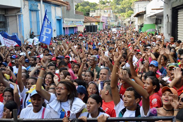  Habitantes del municipio José Tadeo Monagas demostraron su amor patrio y apoyo al candidato de las Fuerzas Revolucionarias