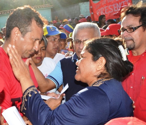 Pueblo organizado recibió el mensaje de unidad, fraternidad y progreso por parte del candidato José Vasquez