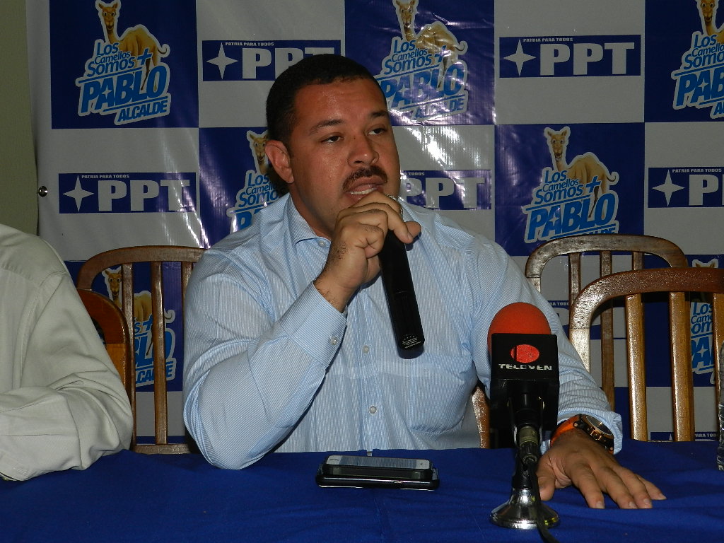 Guilber Matos candidato a la alcaldía de Las Mercedes del Llano, por el PPT