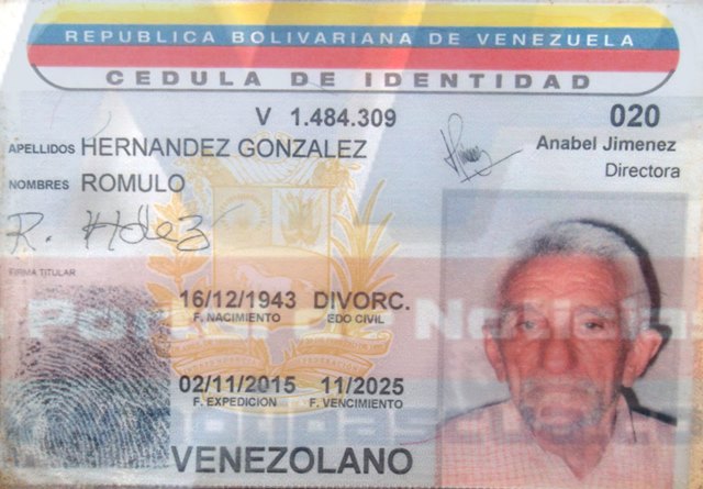 Hernandez Gonzalez Romulo de 73 años, puso fin a su vida