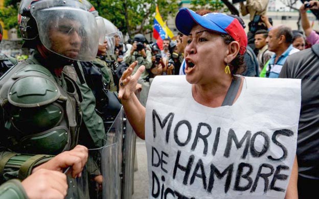 El hambre en Venezuela es una “bomba de tiempo”