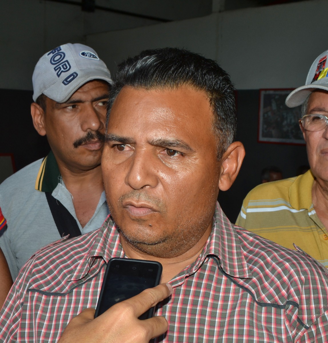 Eudes Orasma, presidente del Movimiento Bolivariano Sindical de Transportistas de Venezuela en Guárico