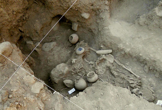 Un cementerio de 2.000 años de antigüedad, descubrió un palestino en su jardín 