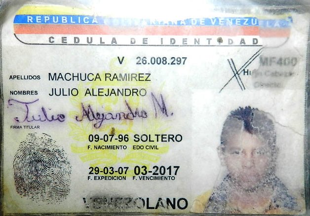identificación del asesinado en la 5 de julio de Valle de laPascua