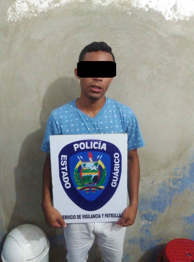 Saqueador de 28 años capturado por Poliguárico