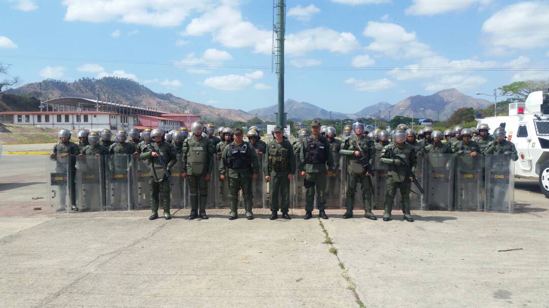 Esta instrucción fue organizada por la Guardia Nacional Bolivariana cumpliendo las directrices