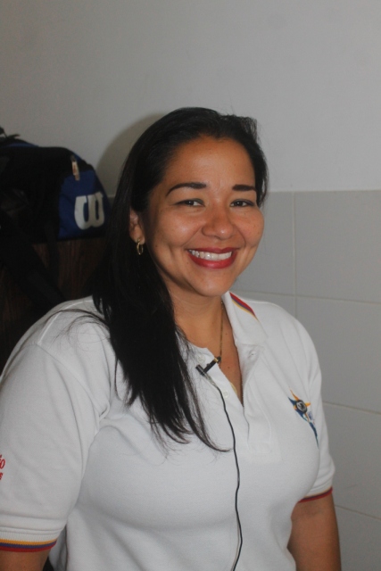 Iris Velásquez, coordinadora estadal del programa salud visual