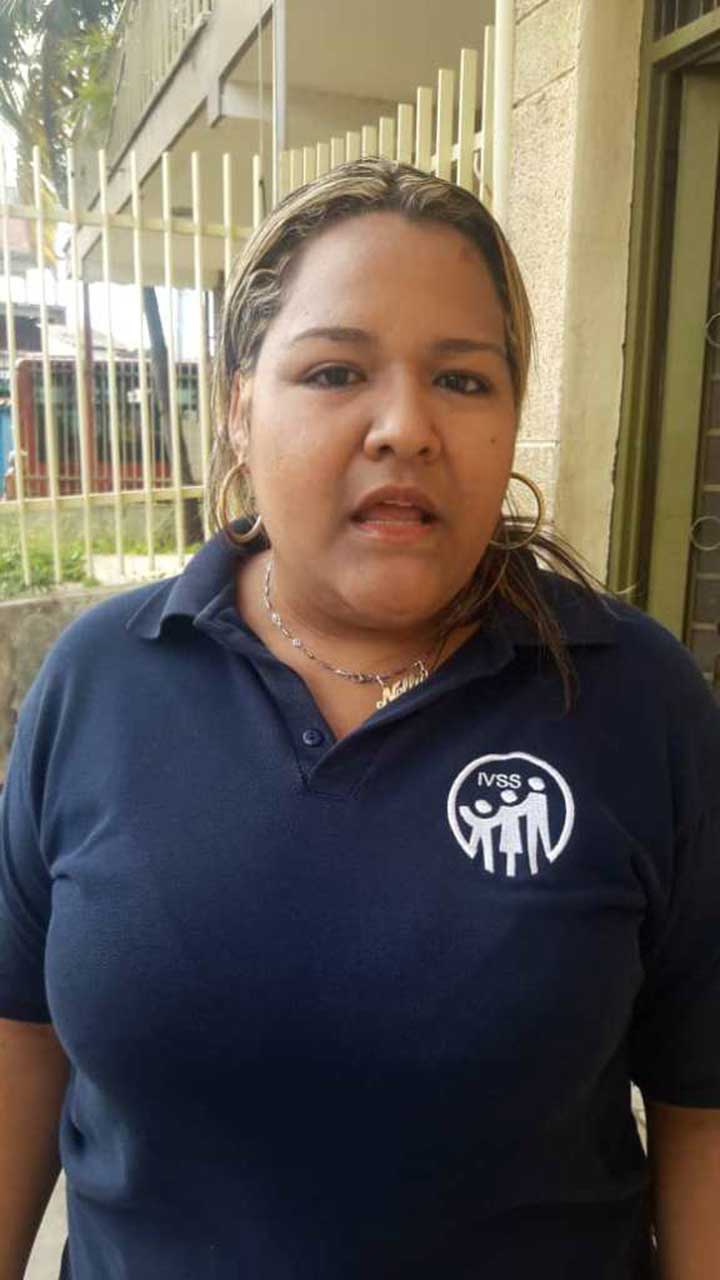 Nelly Acevedo, trabajadora del seguro social en Valle de la Pascua.