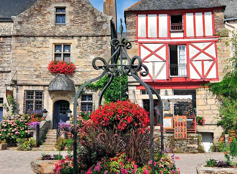 Rochefort-En- Terre,pintoresco y hermoso.