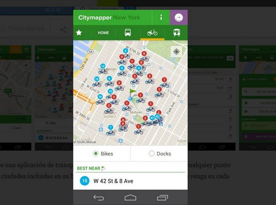Citymapper. novedad y rapidez en la app