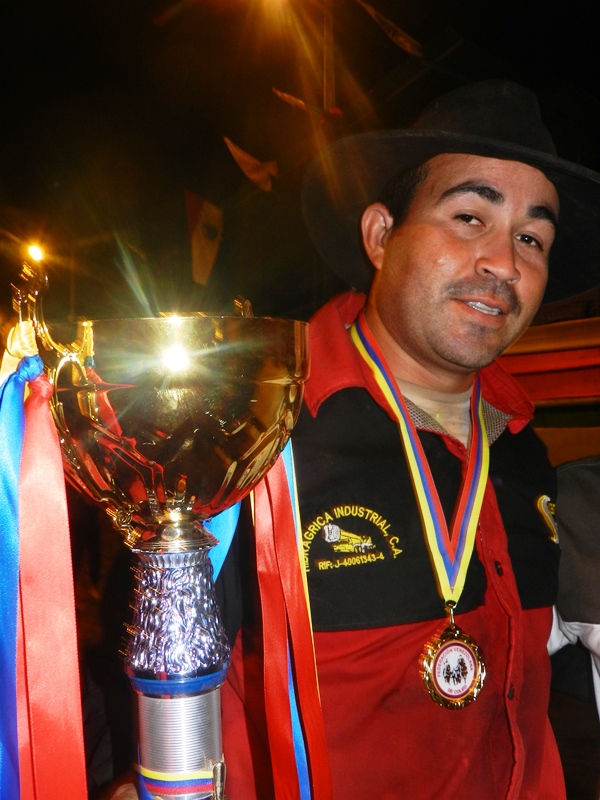 Carlos Rodríguez de Portuguesa, campeón individual de Copa Feveco 2019 en Valle de la Pascua