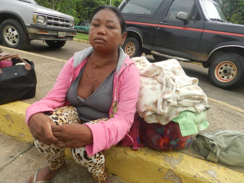 Carmen Díaz, 39 años de edad y desde hace 12 años le aplican el cateter para dializarla