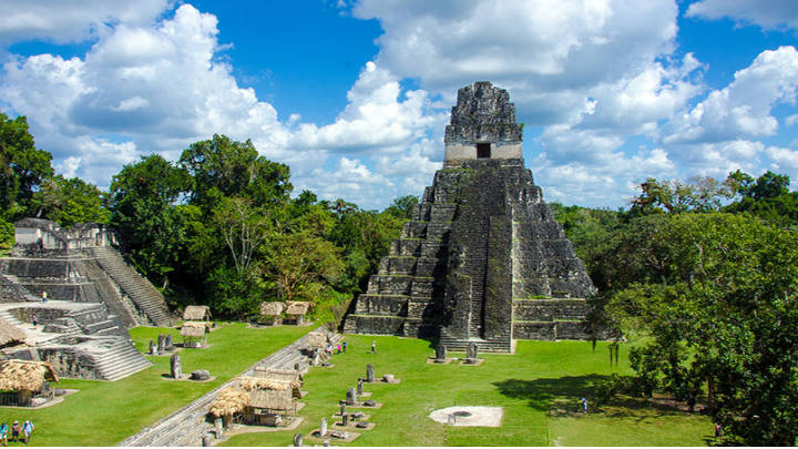 Tikal, patrimonio de la humanidad.