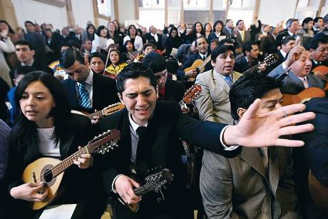 Miembros de la Iglesia ne Chile