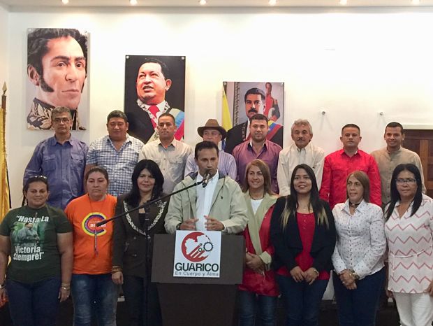 Gobernador de Guárico se reúne con los quince alcaldes recién electos