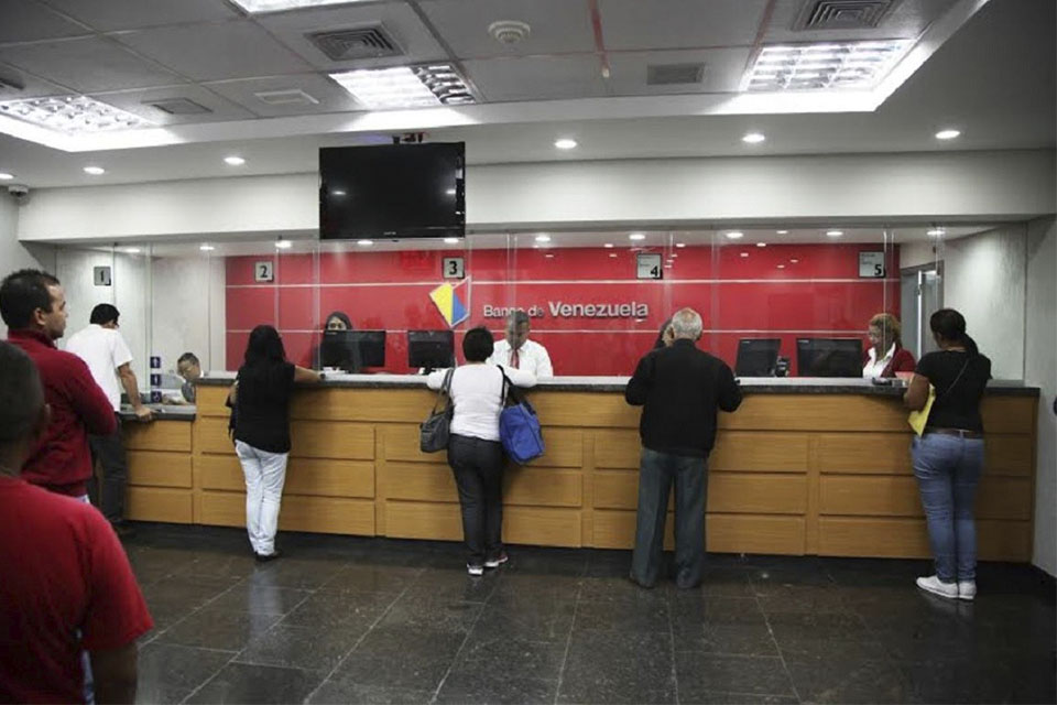 Suspende todos sus servicios Banco de Venezuela