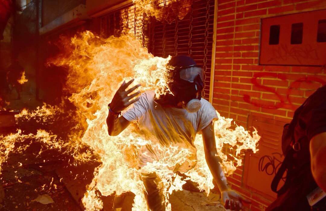 Fotógrafo venezolano fue nominado para el World Press Photo del año