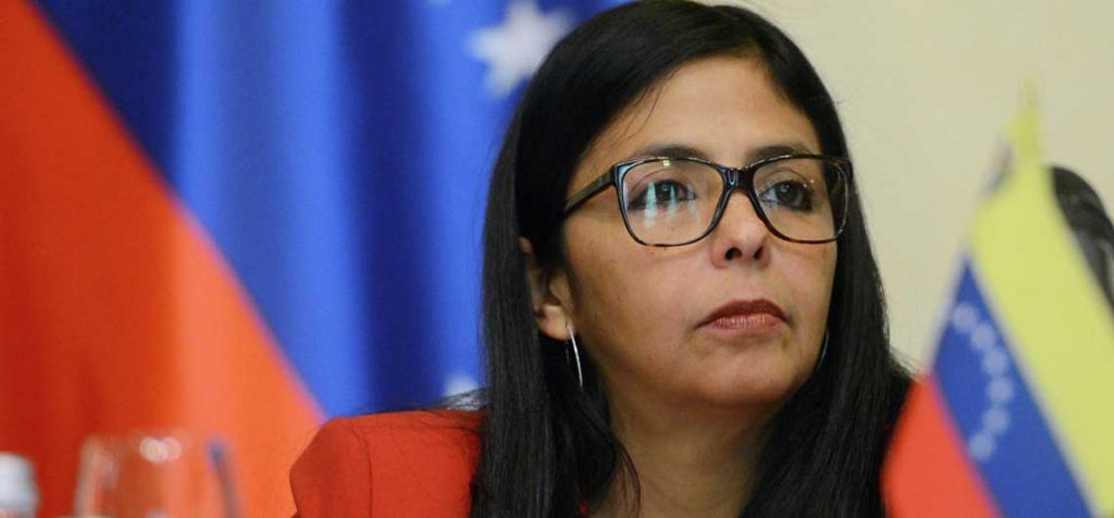Delcy Rodríguez Vicepresidenta Ejecutiva hace un llamado a la prevención