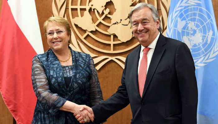 Michelle Bachelet es la nueva alta comisionada de derechos humanos de la ONU