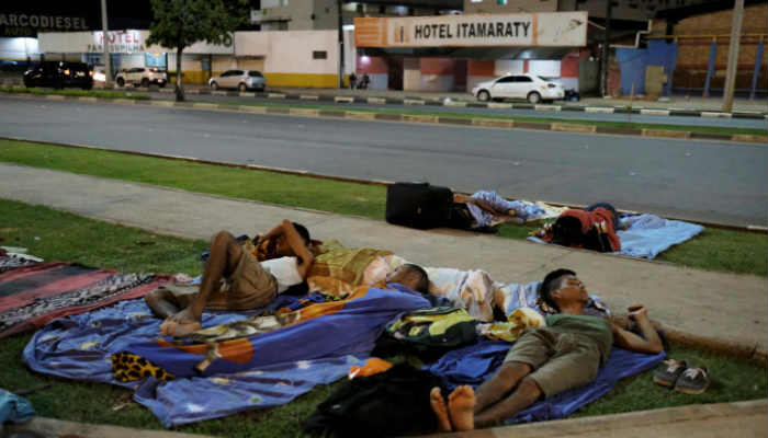 Unos 500 venezolanos fueron retirados de las calles de la ciudad de Boa Vista