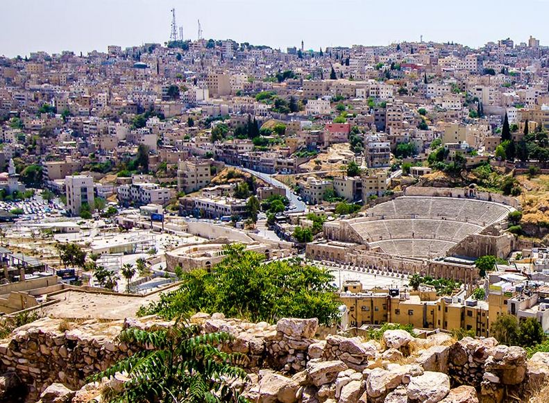 Amman, la capital de Jordania
