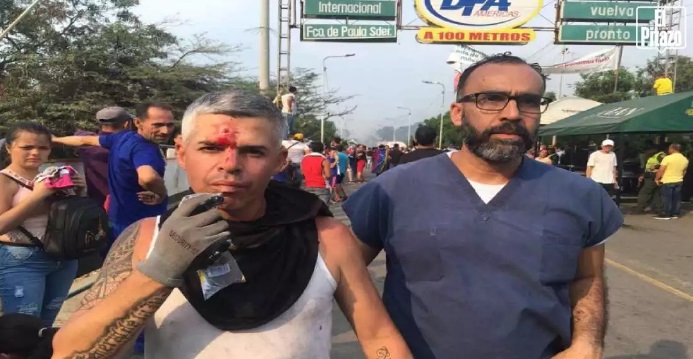 Unas 50 personas resultaron heridas en los puntos de fronteras con Venezuela.