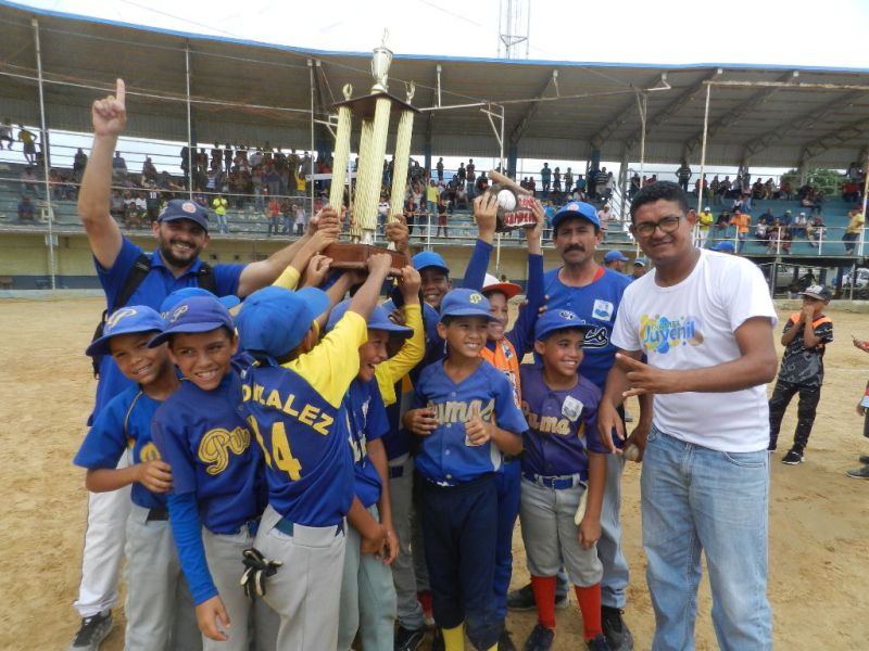 Infante es el campeón estadal de béisbol preinfantil