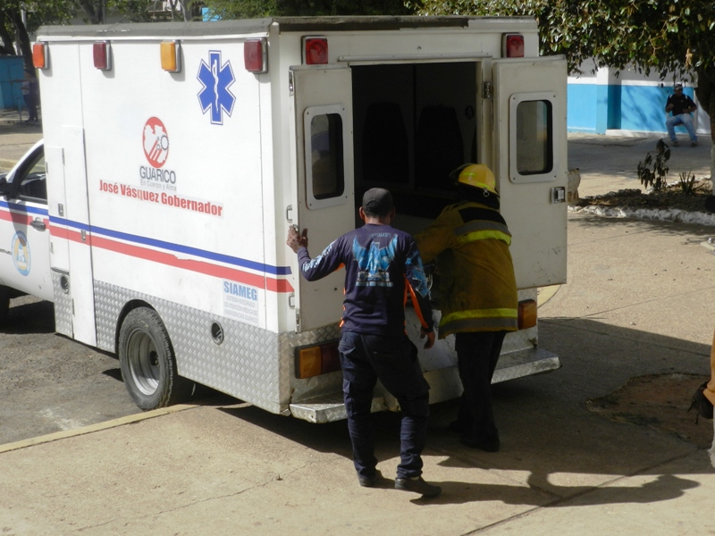 Auxiliaron los heridos hasta el hospital vallepascuense