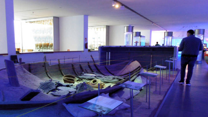 El Arqua, excelente exhibición de los restos de navegaciones de tiempos fenicios