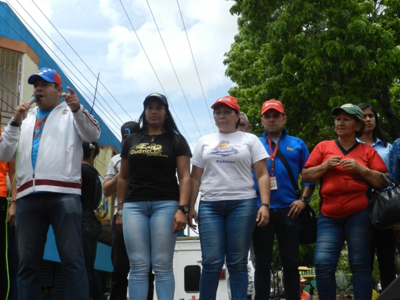 Eduardo Puerta, resaltó que "esta concentración es una muestra de que el pueblo venezolano quiere paz"