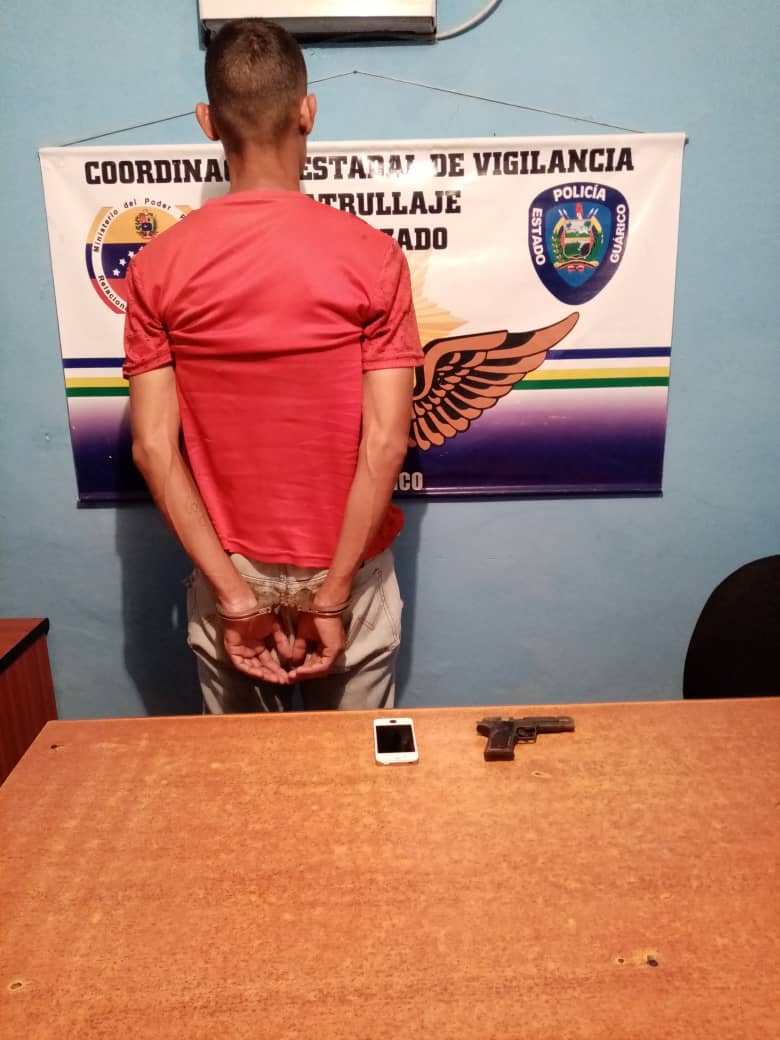 Capturaron ladrón de celular en San Juan de los Morros. 