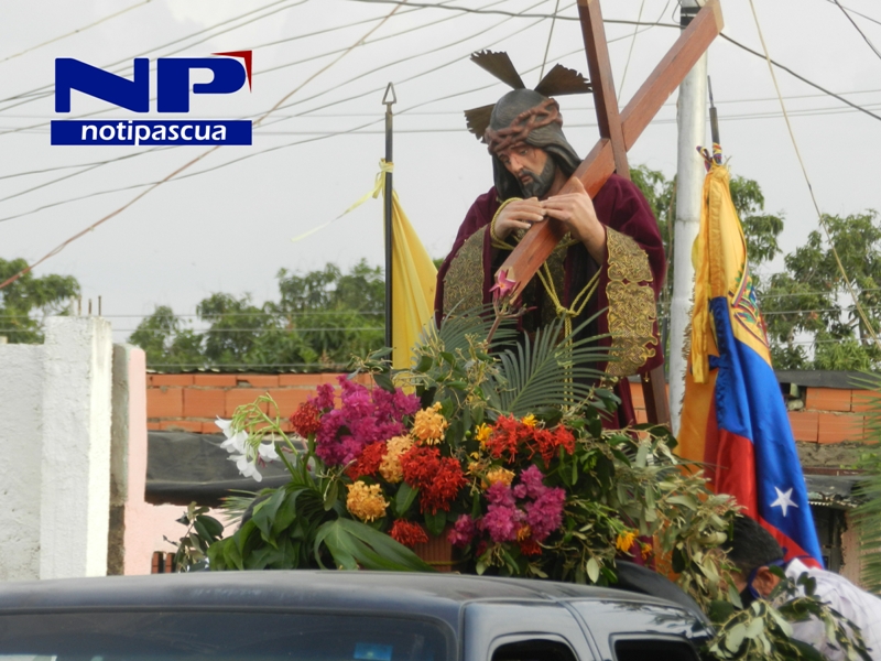 El recorrido de la imagen de Jesús de Nazareth en Las Garcitas.