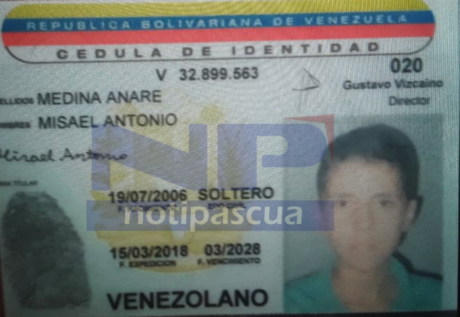 Medina Anare Misael Antonio de 13 años decidió quitarse la vida. 