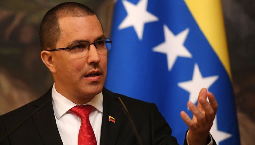 El canciller venezolano, Jorge Arreaza, acusa a EEUU de excusarse con ellos para el caso de George Floyd