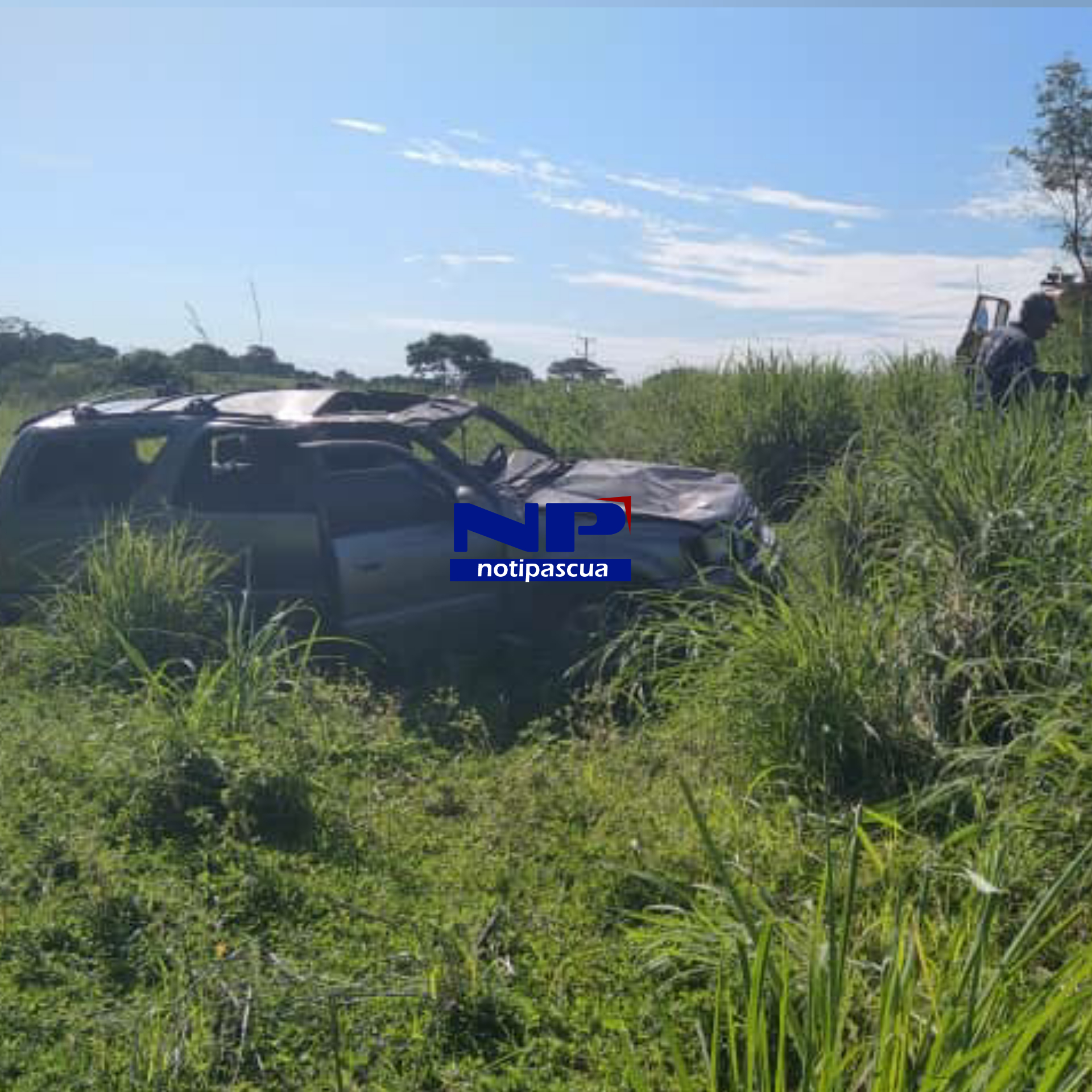 [:es]Jefe de la E/P PNB Valle de la Pascua resultó herido en accidente[:]