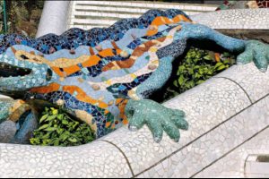 El dragon de Antonio Gaudí
